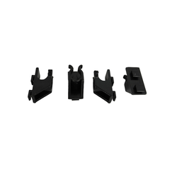 Combisteel Set 4 Clips Schwarz für 7487.0170-0175-0180  Alte Serie