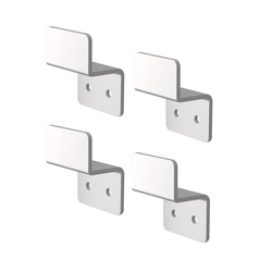 Combisteel Set Clips für Rost Mini Kühl/Frierzell 7489.0300-0305