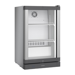 Liebherr BCv 1103 Getränkekühlschrank mit Glastür und LED Silver, Farbe: Silver