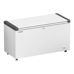 Liebherr EFL 4655 Gefriertruhe Weiß mit Lenkrollen und LED, Deckel: Stahl, Ausführung: EFL 4655