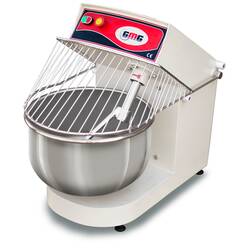GMG Teigmixer 50 Liter / 45 kg Teig, mit Festem Kopf und Fester Wanne, Inhalt: 50 Liter