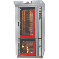 GMG Konvektionsofen GALA-10 R mit Beschwadung, Aufsatzhaube und Gärschrank