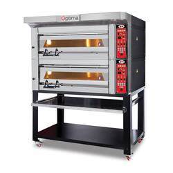 GMG Bäckerei- & Konditoreiofen PB2T-84 mit 2 Backkammern, Vollschamott und Untergestell