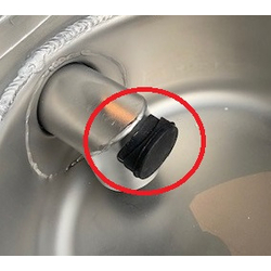 Combisteel Gummi-Abdeckkappe für 7075.01Xx