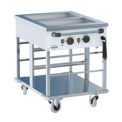 Combisteel Bain-Marie Wagen 2/1.