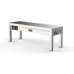 Combisteel Aufsatzbord Keramisch Beheizt 1 Stufig 1000  3 Heizelemente 250W – Breite 1000 – Art.-Nr.: 7333.0500