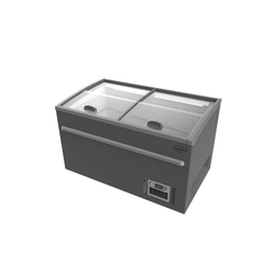 Combisteel Supermarkt Tiefkühltruhe Grau 1450 Automatische Abtauung