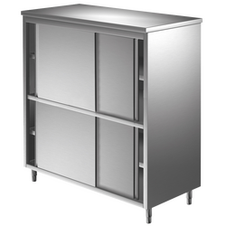 Prismafood Vorratsschrank geteilt je 1 Einlegeboden - Tiefe 50 cm TOP