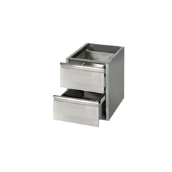 Prismafood Schubladenelement 2 Schubladen 1/2 TOP