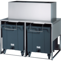 BREMA Sammelbehälter - Kapazität: 2x108 kg / Reserve: 50 kg