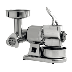 Prismafood Fleischwolf/Käsereibe-Kombi - Aluminiummahlgruppe - Produktion FW: 30 kg/Std - KR: 30 kg/Std