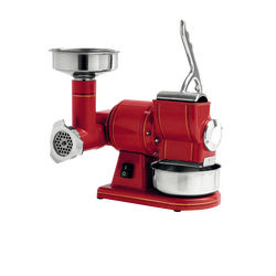 Prismafood Fleischwolf/Käsereibe-Kombi retro - Edelstahlmahlgruppe - Produktion FW: 50 kg/Std - KR: 30 kg/Std