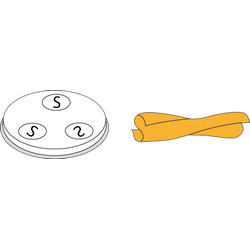Prismafood Matrize Casarecce Ø 5,7 cm
