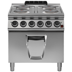 Prismafood Elektroherd 4 runde Platten mit Backofen