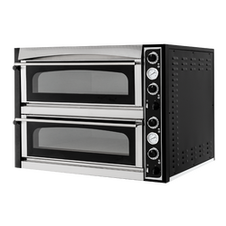 Prismafood Pizzaofen Master Vollschamott BREIT - 2 Kammern