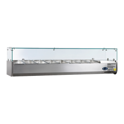 Prismafood Aufsatzvitrine 1800 Behälter: 8x1/3