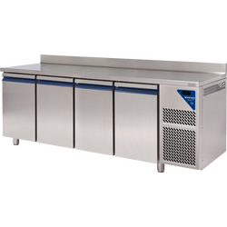 Prismafood Kühltisch 4 Türen Kapazität: 630 lt Temperatur: 0°C/+10°C