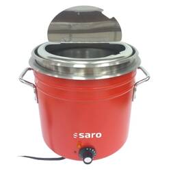 SARO Retro Suppenkessel rot