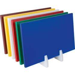 SARO Polyethylen-Schneidebrett Anti-Rutsch Füße gelb