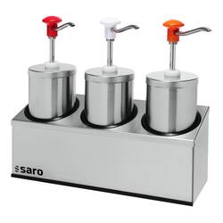 SARO Saucenspender PD-006 3 x 2,25 ltr