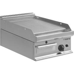 SARO Gas-Griddleplatte Tisch E7/KTG1BBR