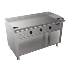 SARO Gas-Teppanyakigrill offenem Unterbau TEB2/120 G