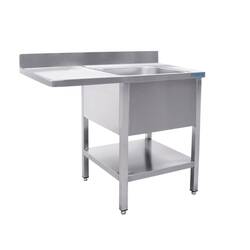 SARO Spülcenter 1 Becken rechts - B 1400 x T 700