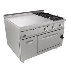 SARO Glühplattenherd Gasofen+ 2 Brenner +Tür LQ