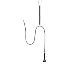 SARO Hängende Brause mit Deckenbefestigung ROSA (3M)