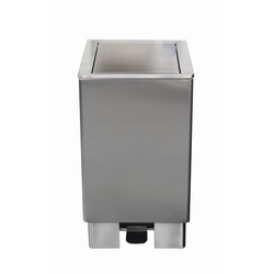 SARO Edelstahlmülleimer 120 Liter,  Mars