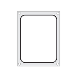 Hendi Matrize für Versiegelungsmaschine, ein Behälter (227x178 mm), Ausführung: ein Behälter (227x178 mm)