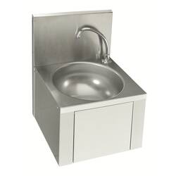 Neumärker Rundes Handwaschbecken mit Kniebedienung