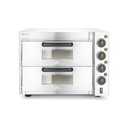 Hendi Doppeldeck-Pizzaofen 3000W