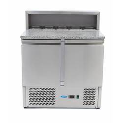 Maxima Pizzakühltisch 2  für 5 x 1/6 GN