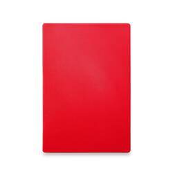 Hendi Schneidbrett HACCP Rot 600x400 mm, Farbe: Rot