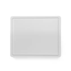 Hendi Schneidbrett HACCP Gastronorm 1/2 Weiß, Farbe: Weiß