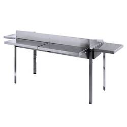 Hendi Hintere Arbeitsplatte für Grillsystem Green Fire 650x298x(H)160 mm