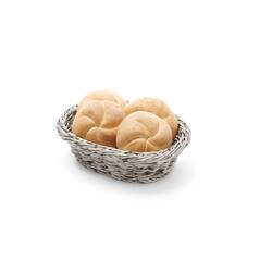 Hendi Brotkorb, oval Grau 320x230x(H)70 mm, Farbe: Grau, Größe: 320x230x(H)70 mm