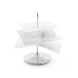 Hendi Zettelspießer ø80x(H)150 mm