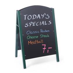 Hendi Kundenstopper Kreidetafel 700x500x(H)1100 mm