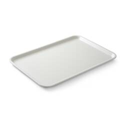 Hendi Serviertablett Euronorm Grau 530x370x(H)22 mm, Farbe: Grau