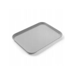 Hendi Serviertablett Grau 265x345x(H)20 mm, Farbe: Grau