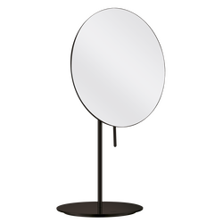 Aliseo Cosmo Minimalist Kosmetikspiegel Standmodell - Schwarz, Farbe: Schwarz, Variante: Standmodell