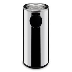 Hendi Mülleimer Standmodell mit Aschenbecher 33 L