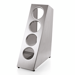 WAS Germany Besteckbehälter Tower Chromnickelstahl 