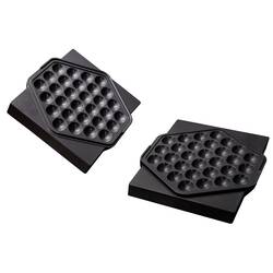 WAS Germany Backplatte Bubble Waffel Aluminium 