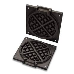 WAS Germany Backplatte Americano Waffel Aluminium 