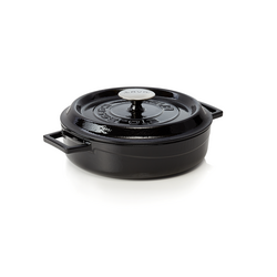 WAS Germany Bräter Gusseisen schwarz