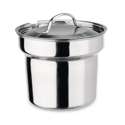 WAS Germany Bain Marie Topf Chromnickelstahl 