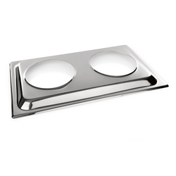 WAS Germany GN Bain Marie Aufsatz Chromnickelstahl 1/1 